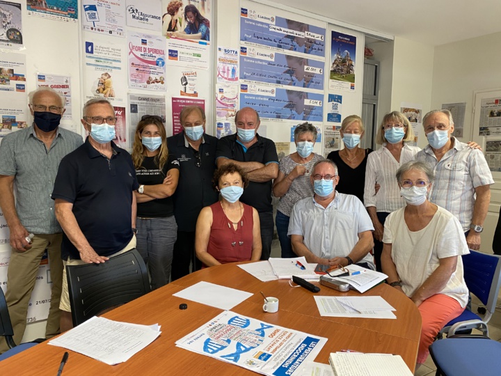 Aiacciu, siège de la Ligue corse contre le Cancer,le 16 septembre 2020