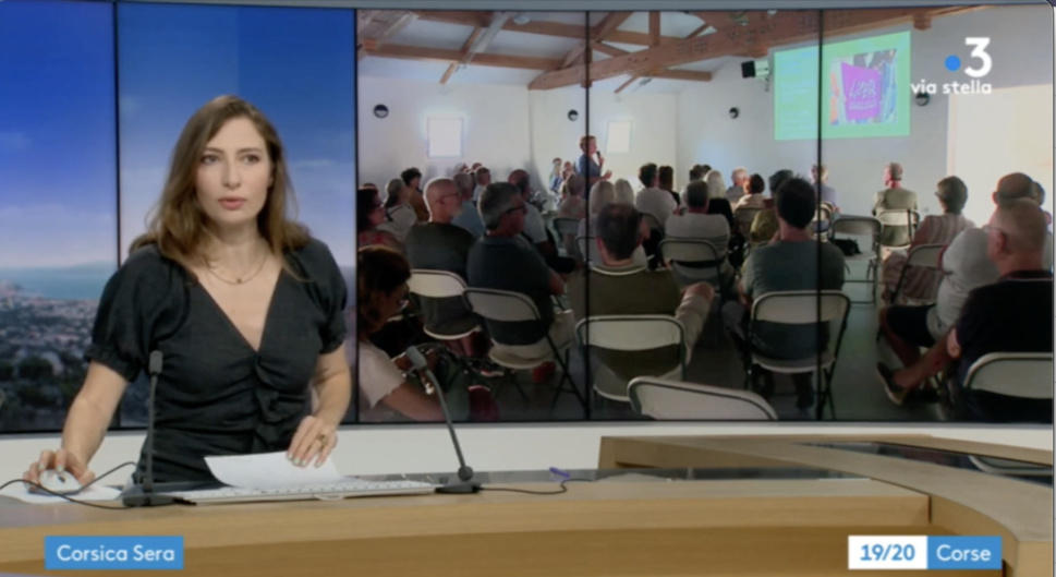 Reportage de Viastella sur le débat de Luri autour de la Mafia et de l'exemple sicilien Reportage de Viastella sur le débat de Luri autour de la Mafia et de l'exemple sicilien