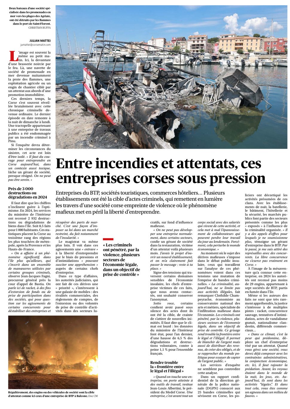 Le chaos  au service des lobbys mafieux