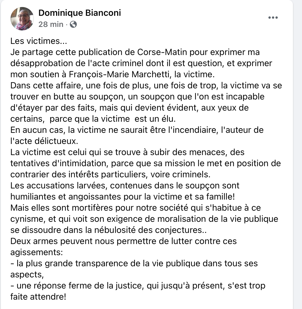 Pression sur le président de la Communauté des Communes de Calvi-Balagne