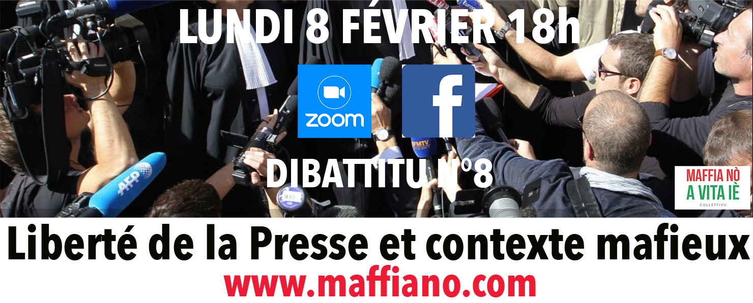 Dibattitu N°8 sur presse et pression mafieuse