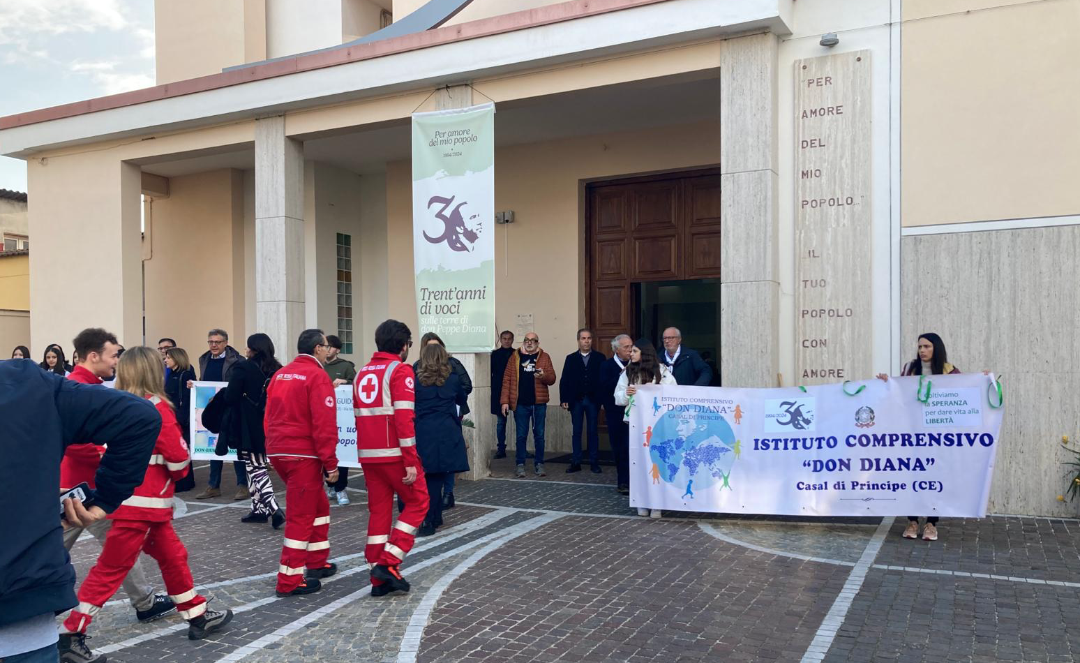 Messe pour les 30 ans de l'assassinat du Prêtre Don Pepe Diana