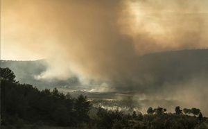 Pres de 400 ha ont brûlé suite suite à 2 mises à feu à 2 heures d'intervalles dans le Nebbiu (début octobre).